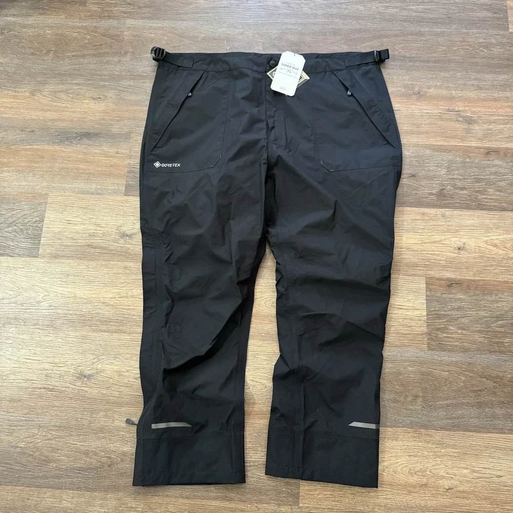 Carhartt Super Dux Relaxed Fit Lightweight‎ Gore Tex Pants Black Men's Sz XXL